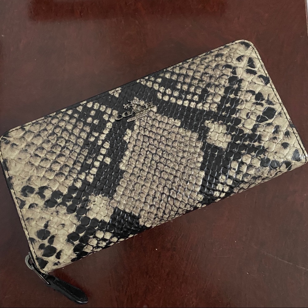 Coach | Snake Print Wallet